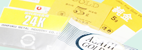 5g金・純金板の販売
